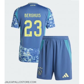 Ajax Steven Berghuis #23 Vieraspaita Lapsille 2024-25 Lyhythihainen (+ shortsit)